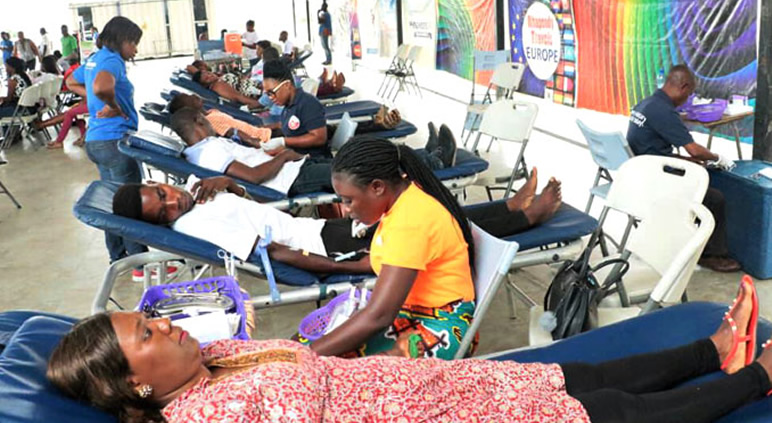 Voluntary Blood Donation Drive Organised by VMC Nungua Ghana