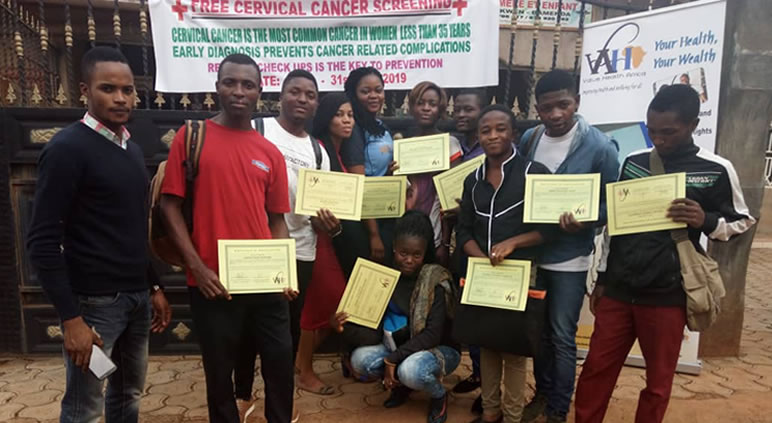 Cervical Cancer Screening Training for Health Workers in Cameroon