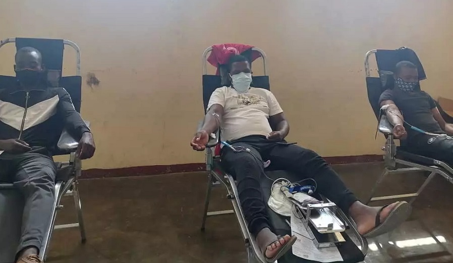 Voluntary Blood Donation Mmadinare, Botswana
