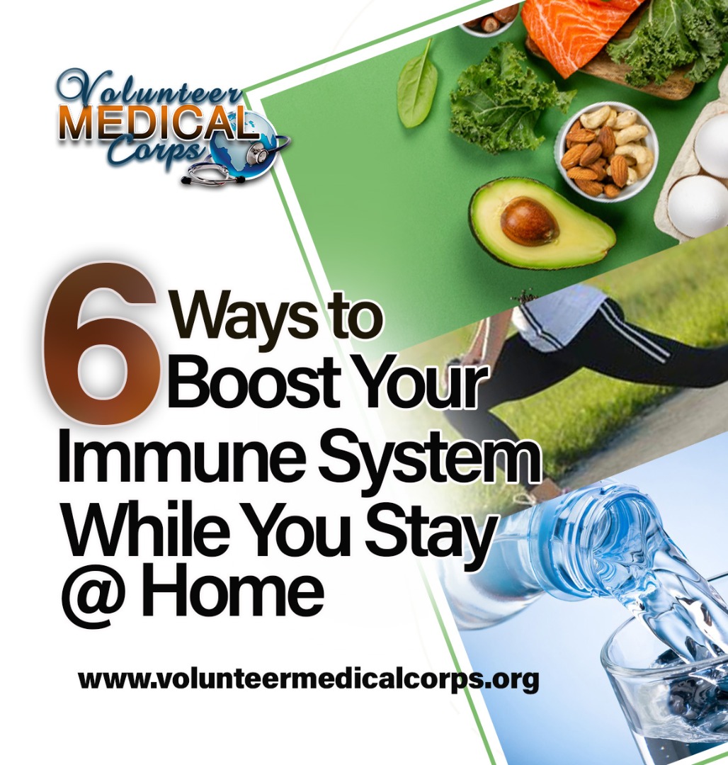 6 WAYS TO BOOST YOUR IMMUNE SYSTEM WHILE YOU STAY AT HOME