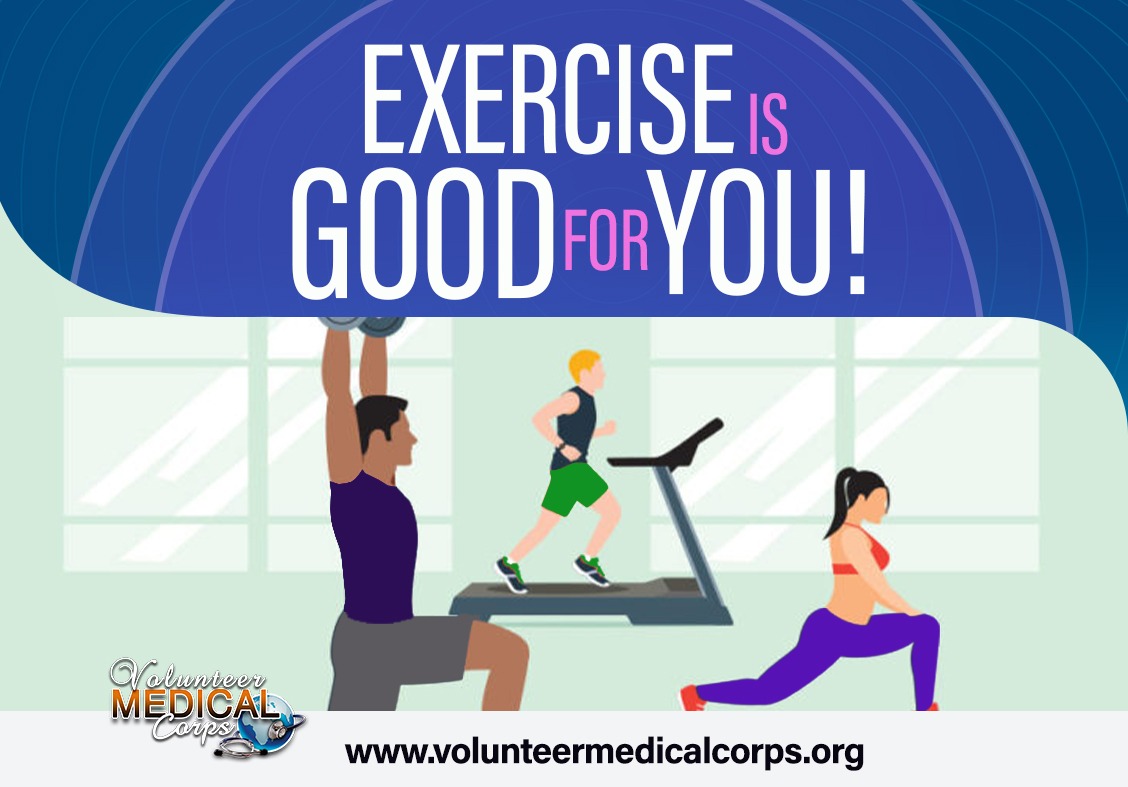 EXERCISE IS GOOD FOR YOU