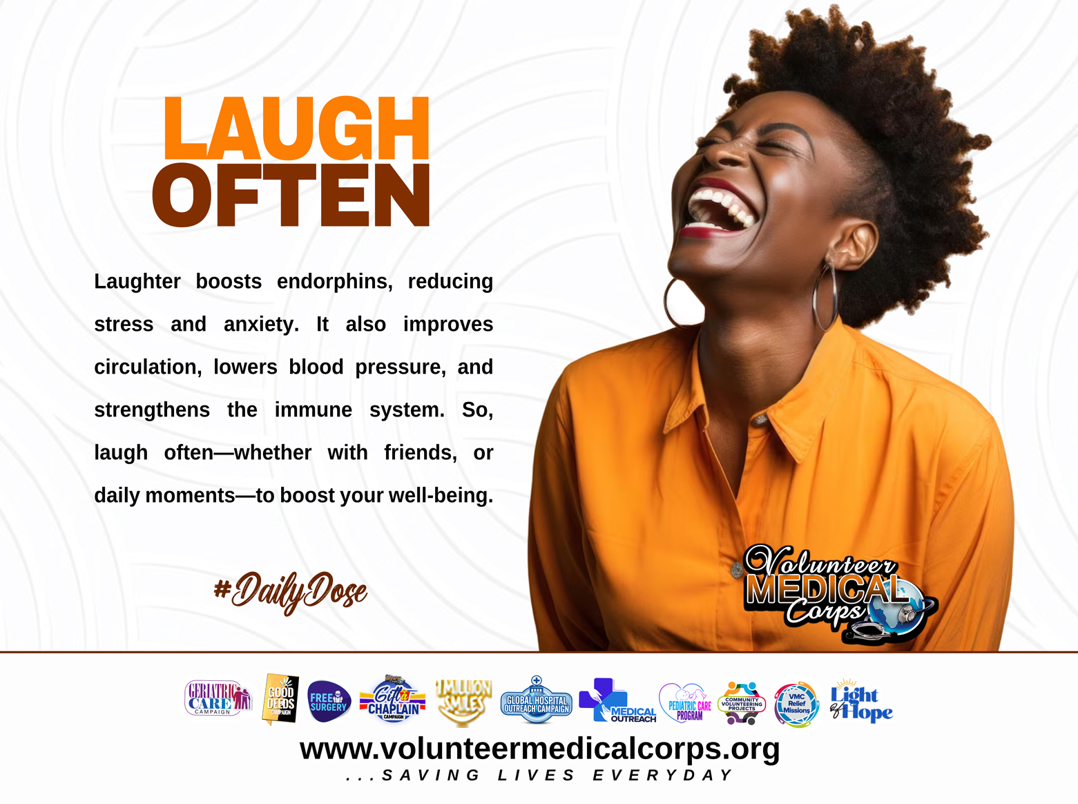 LAUGH OFTEN