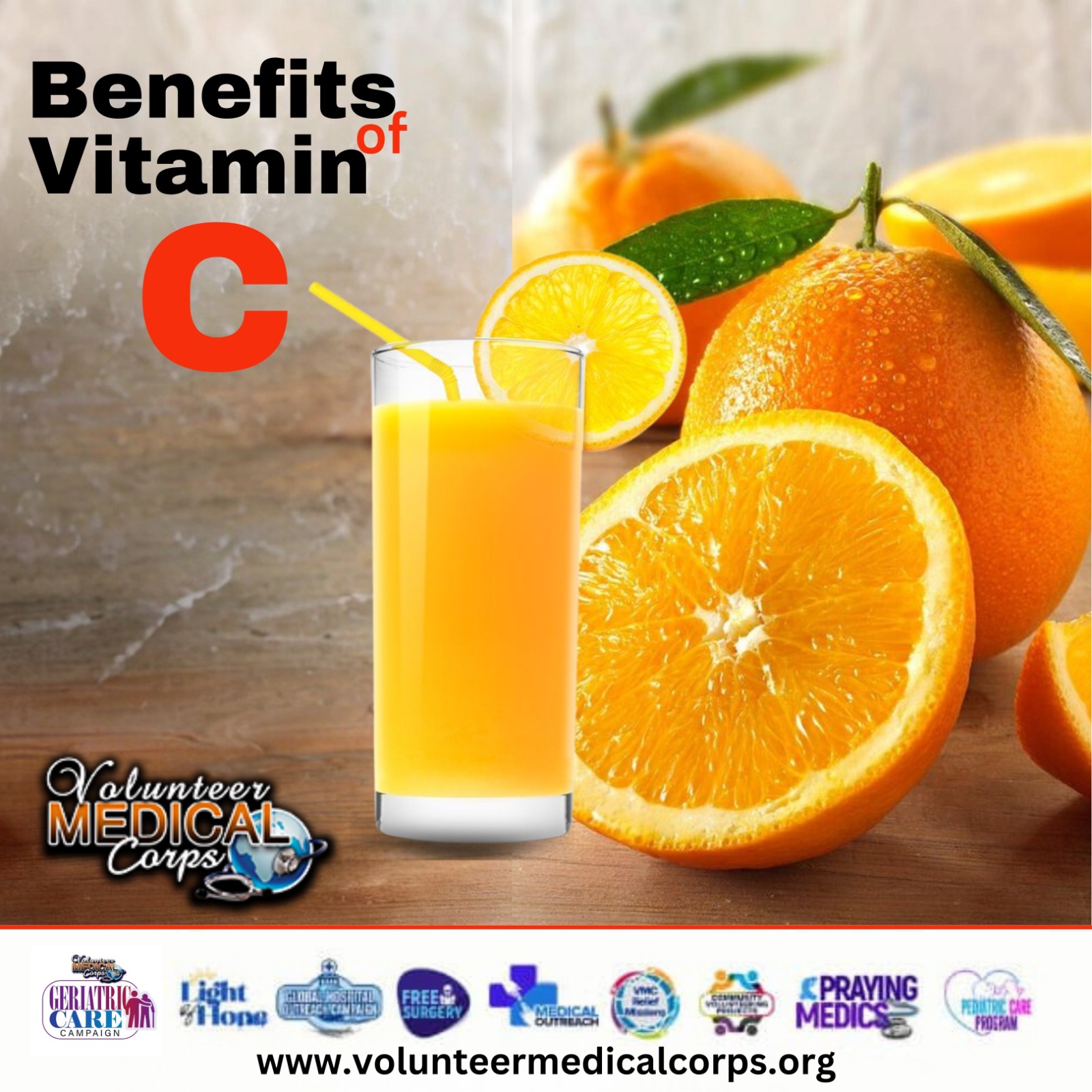 BENEFITS OF VITAMIN C