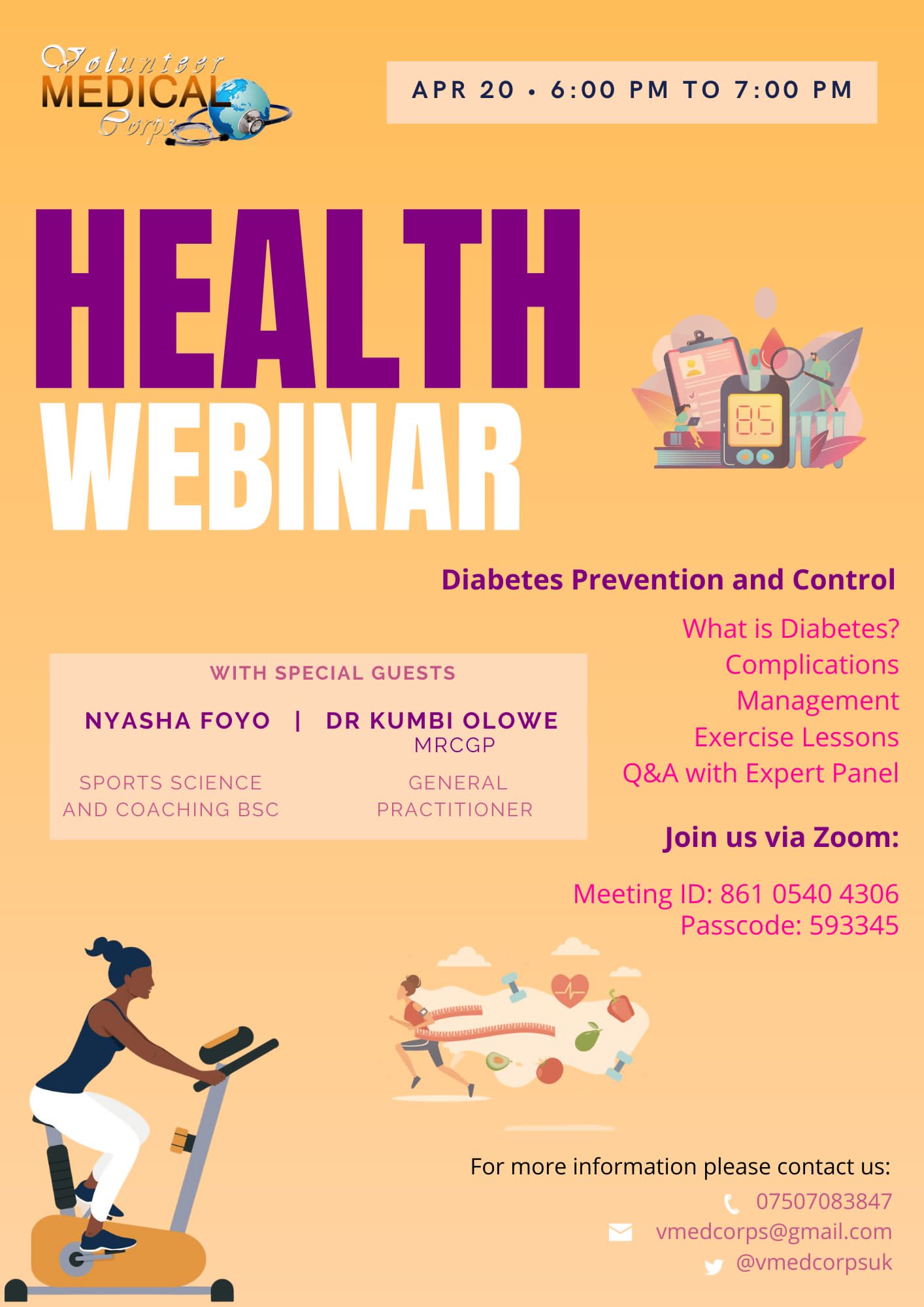 Diabetes Prevention and Control - A Webinar