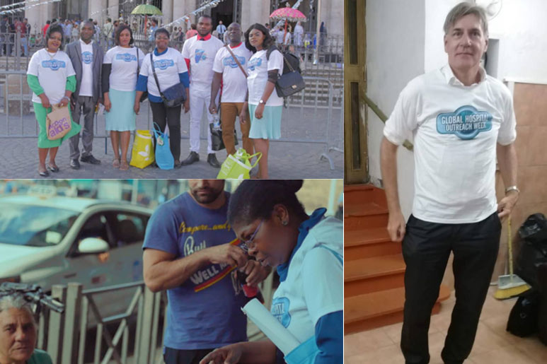 EXPRESSION OF LOVE IN ROME ITALY