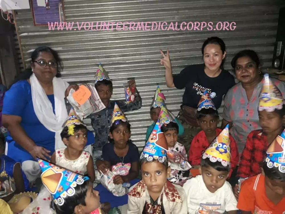 VMC Pune India combats malnutrition for children.