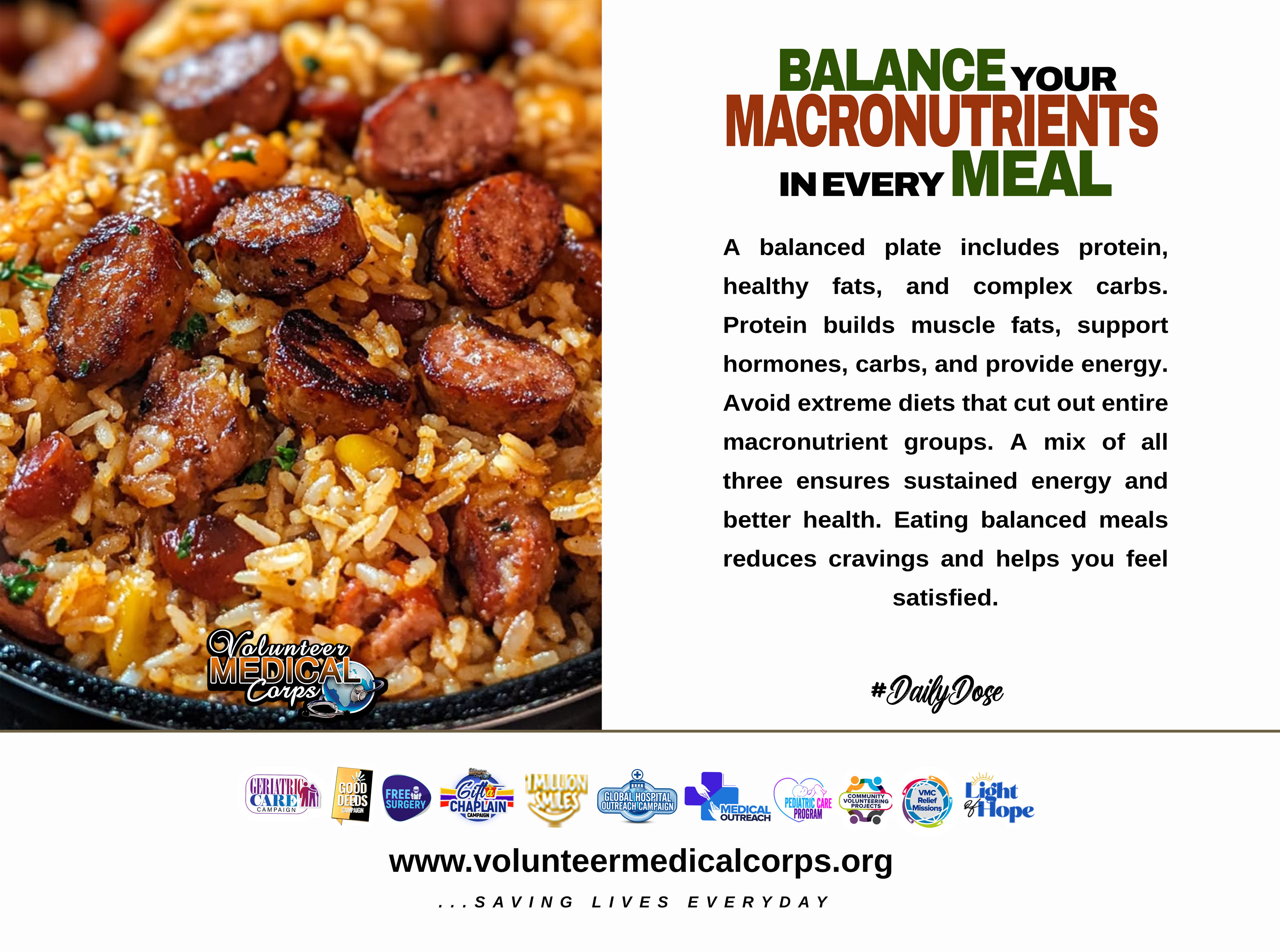 BALANCE YOUR MACRONUTRIENTS IN EVERY MEAL