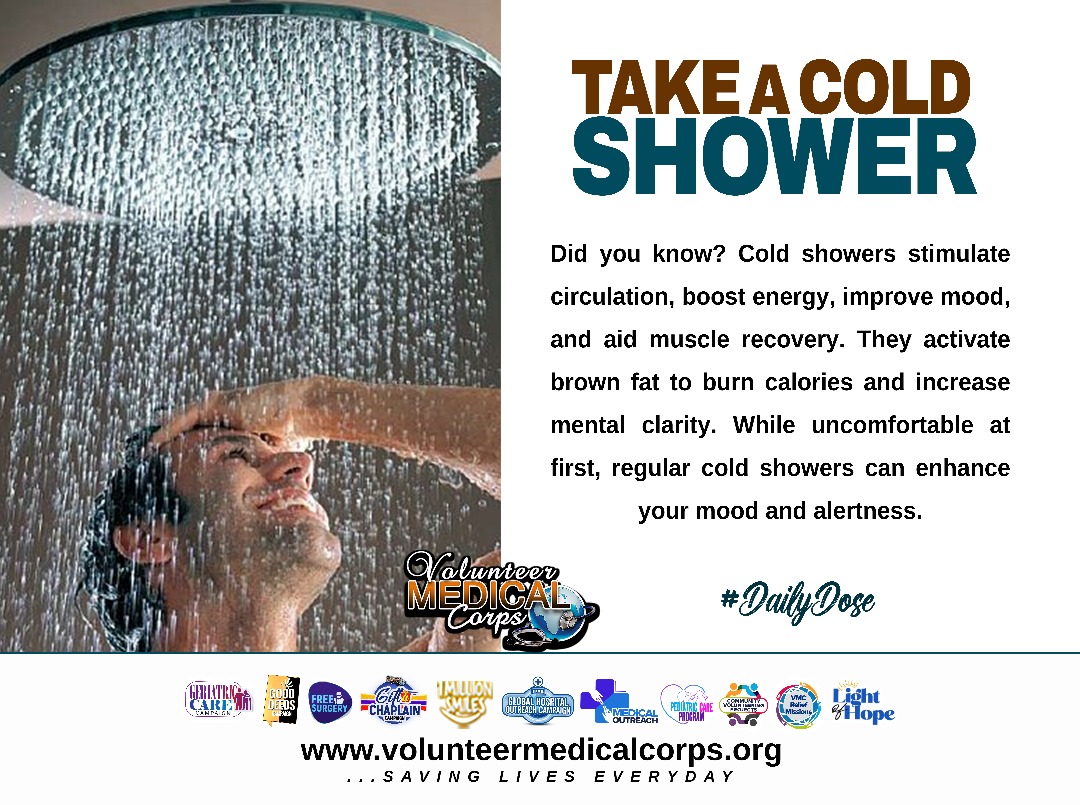 TAKE A COLD SHOWER