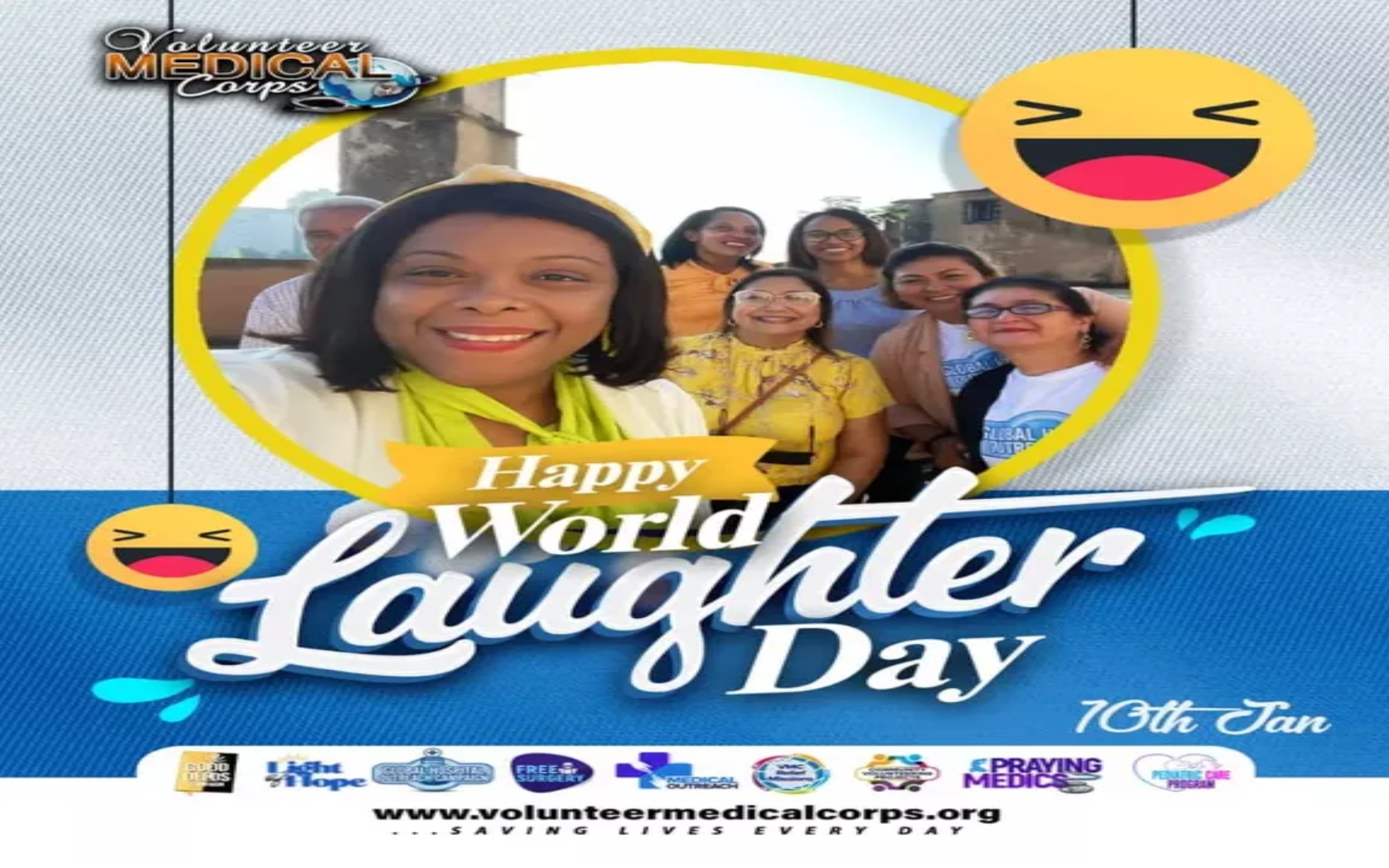 HAPPY WORLD LAUGHTER DAY