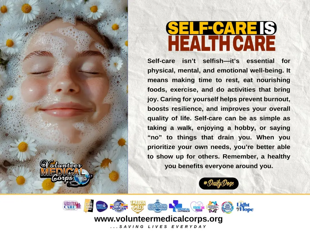 SELF-CARE IS HEALTH CARE