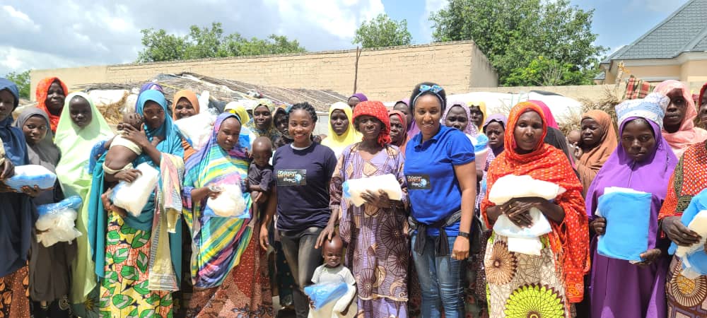 VMC delivers insecticide-treated nets and medicines to Mashidimami IDP camp in Borno State, Nigeria